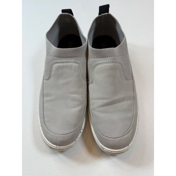 Zara Boys Gray Slip-On Sneakers Size 38/39 With Patterned Sole - Picture 9 of 10